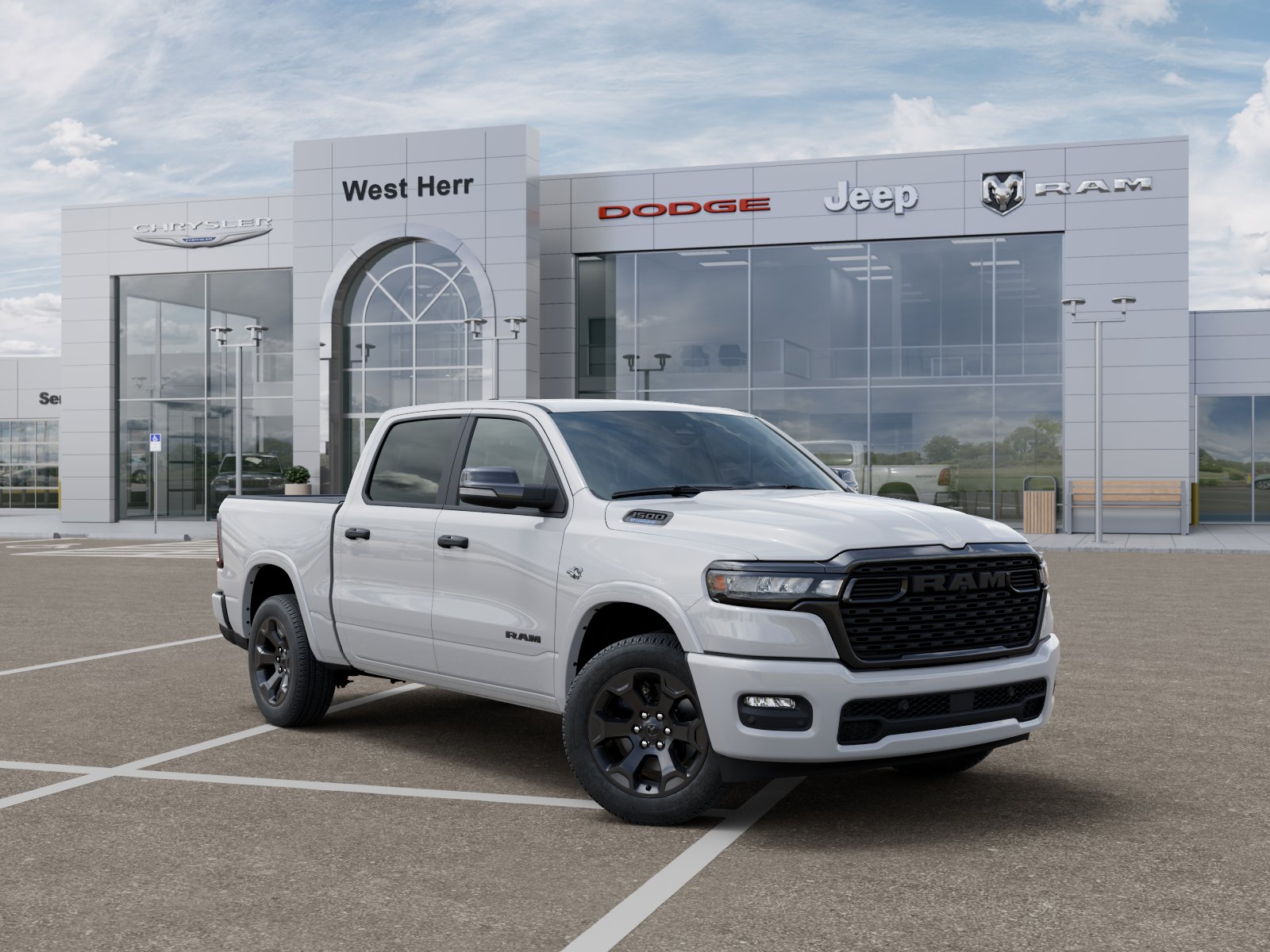 New 2026 Bright White Clearcoat Ram Big Horn/Lone Star image 5