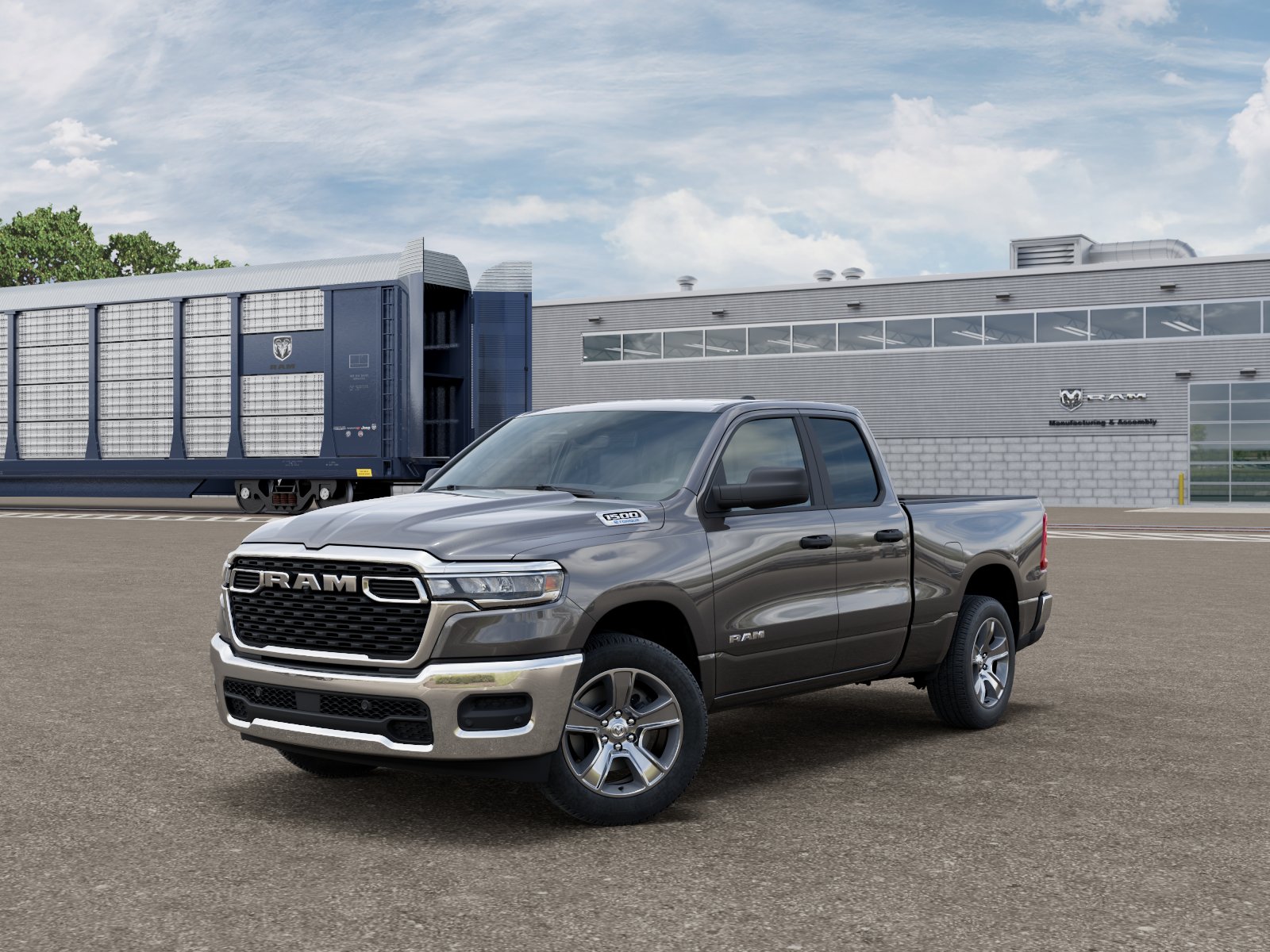 New 2026 Granite Crystal Metallic Clear-Coat Exterior Paint RAM Tradesman image 27