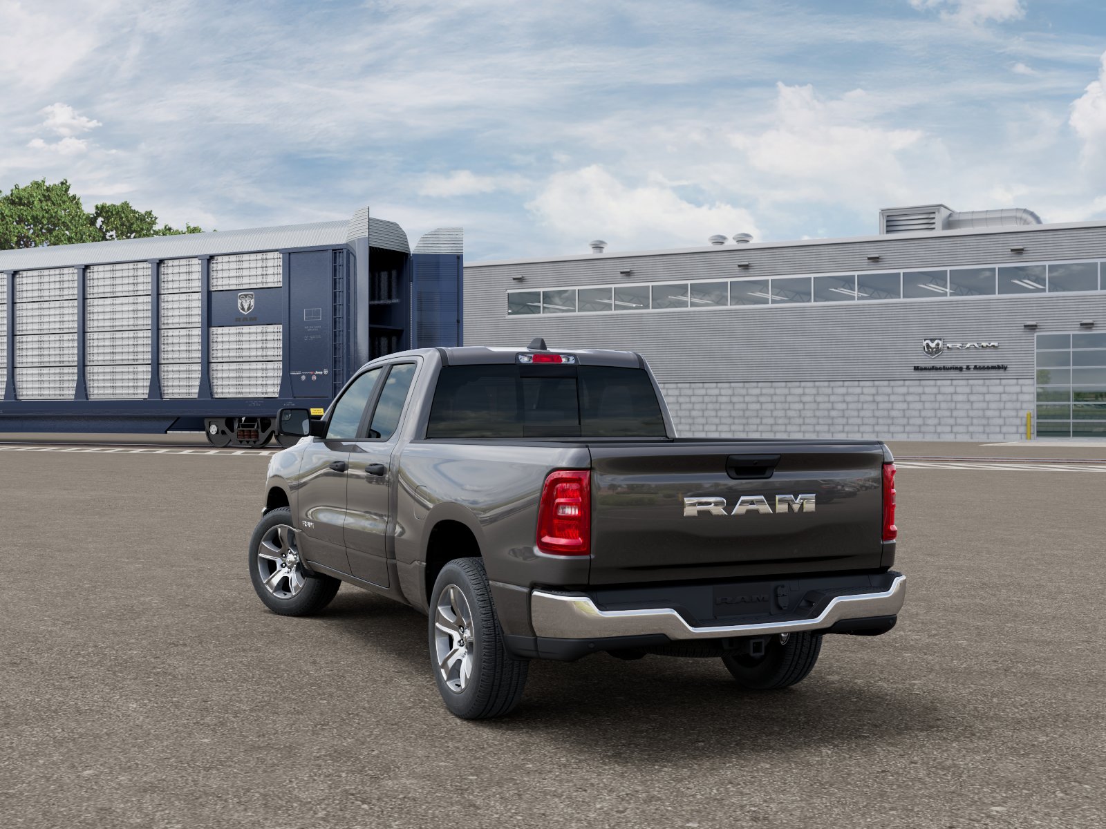 New 2026 Granite Crystal Metallic Clear-Coat Exterior Paint RAM Tradesman image 29