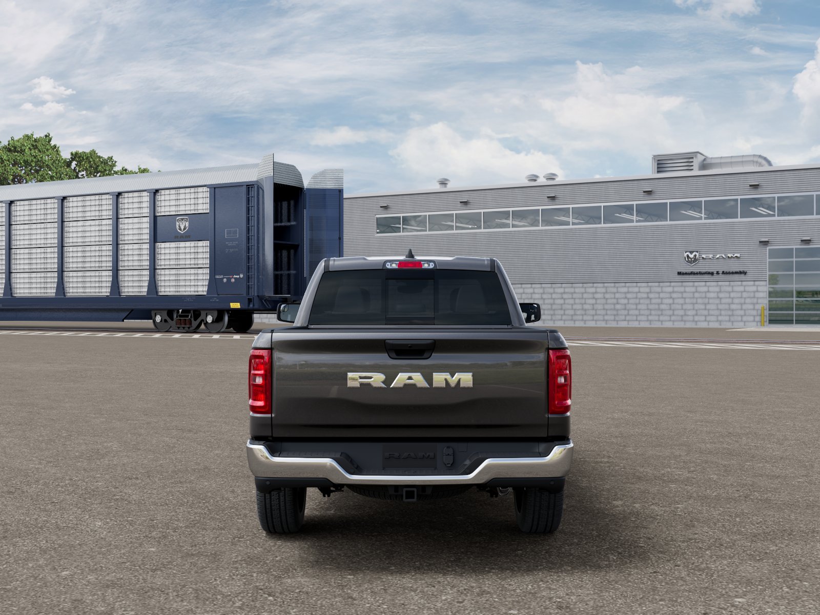 New 2026 Granite Crystal Metallic Clear-Coat Exterior Paint RAM Tradesman image 33