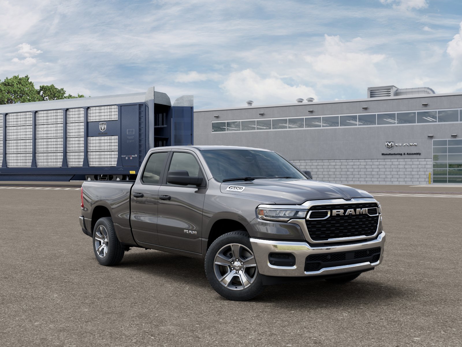 New 2026 Granite Crystal Metallic Clear-Coat Exterior Paint RAM Tradesman image 31