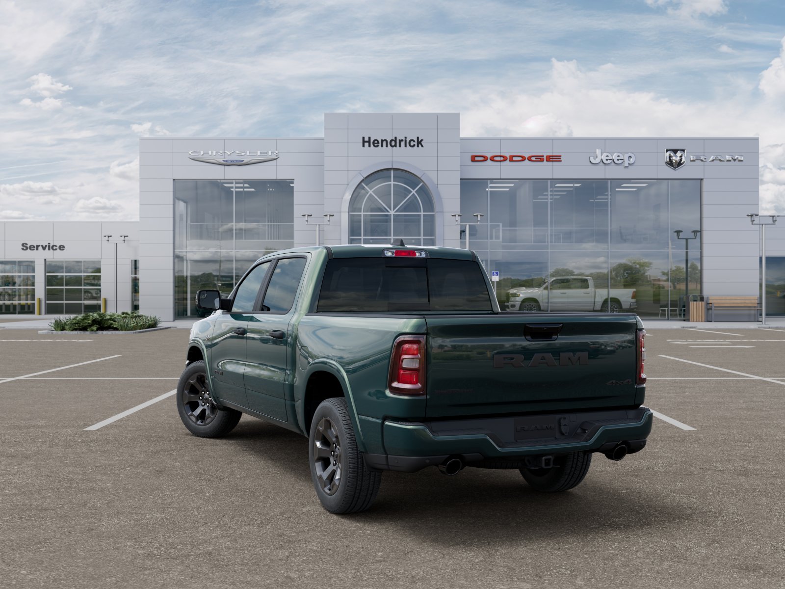 New 2026 Serrano Green Metallic RAM Big Horn image 41