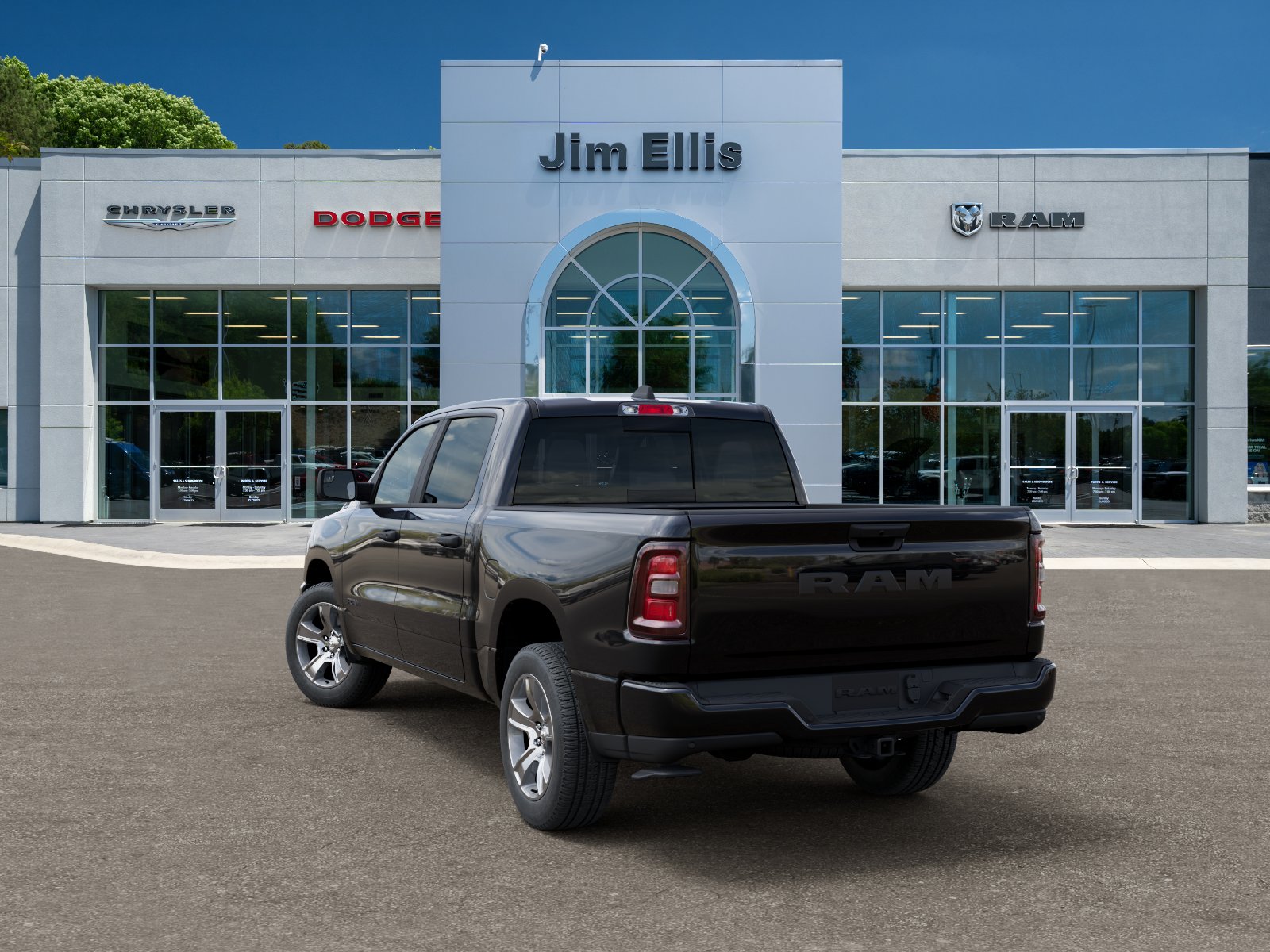 New 2026 Diamond Black Crystal Pearl-Coat Exterior Paint RAM Express image 29