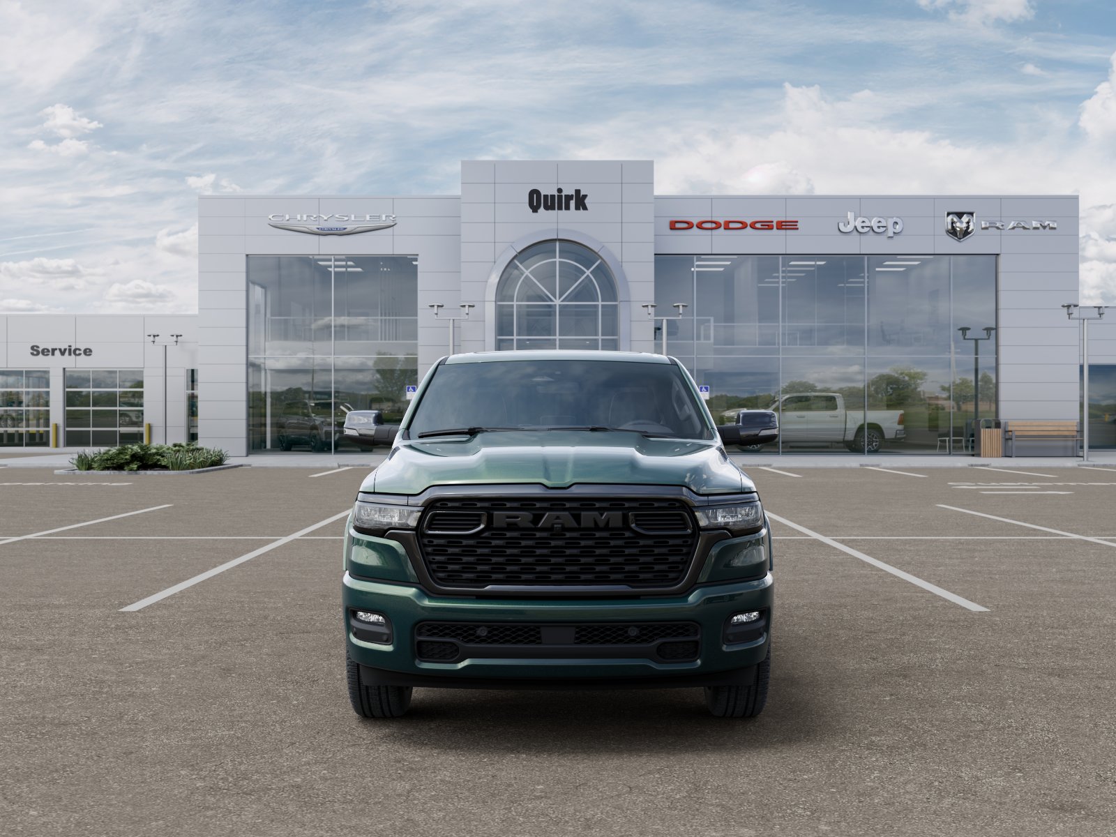 New 2026 Serrano Green Metallic Ram Big Horn image 32