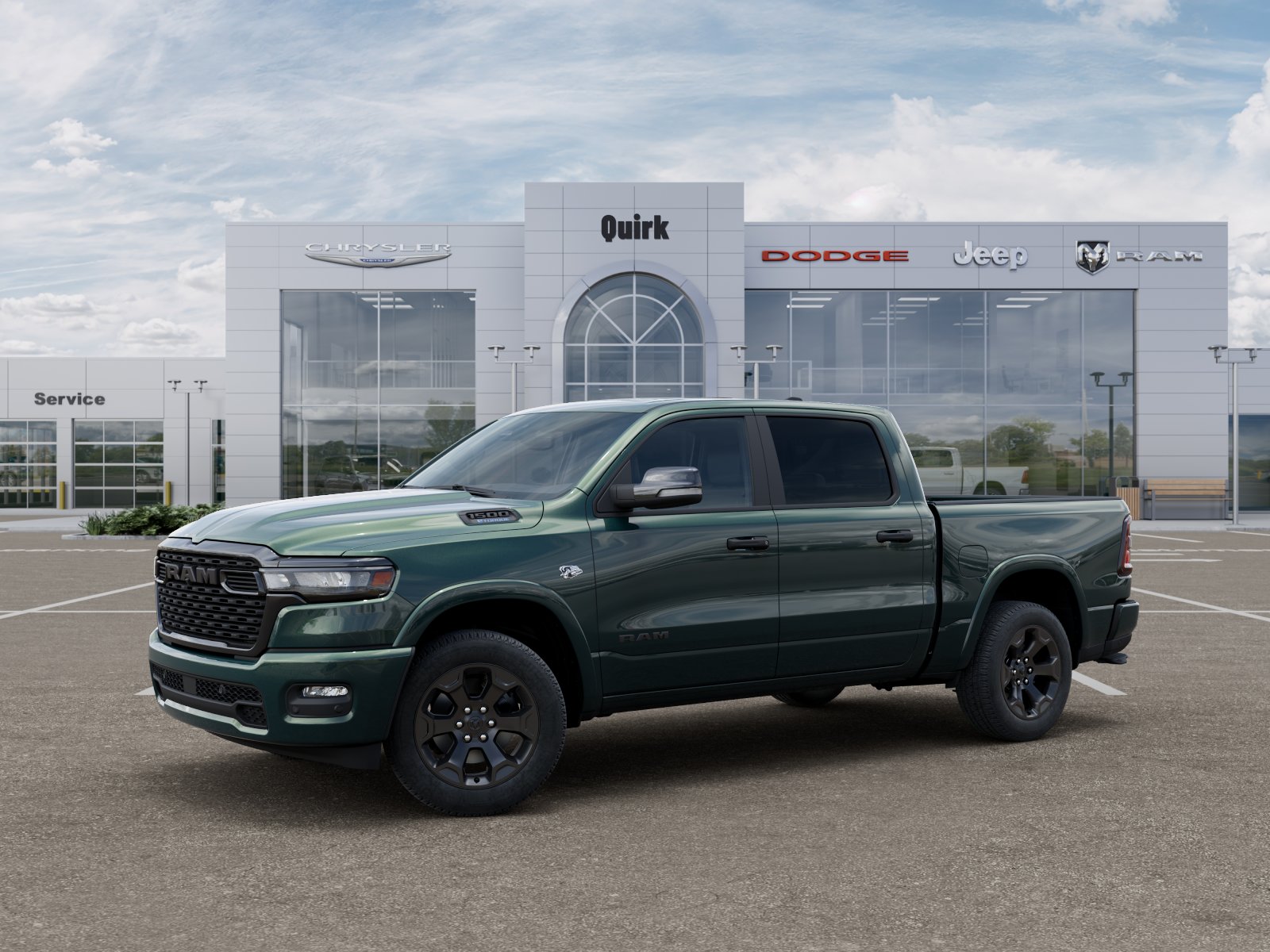 New 2026 Serrano Green Metallic Ram Big Horn image 28