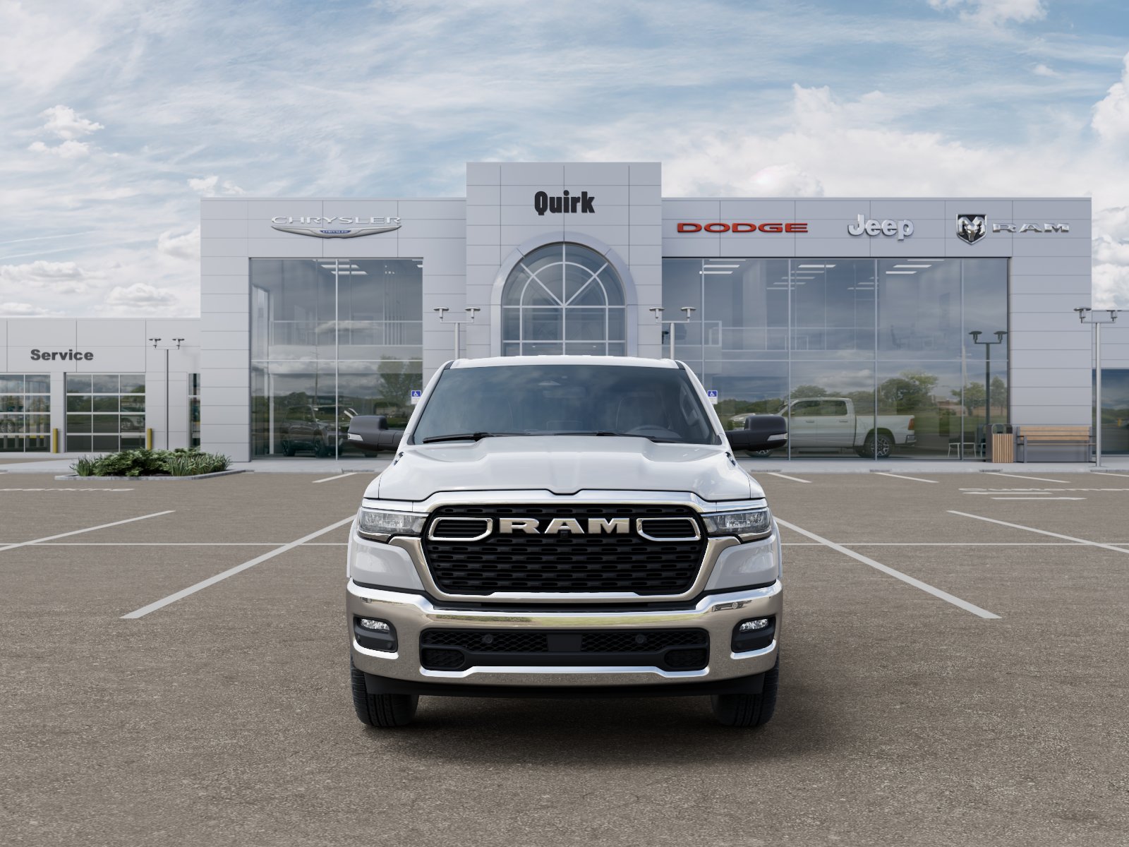New 2026 Bright White Clearcoat Ram Big Horn image 32