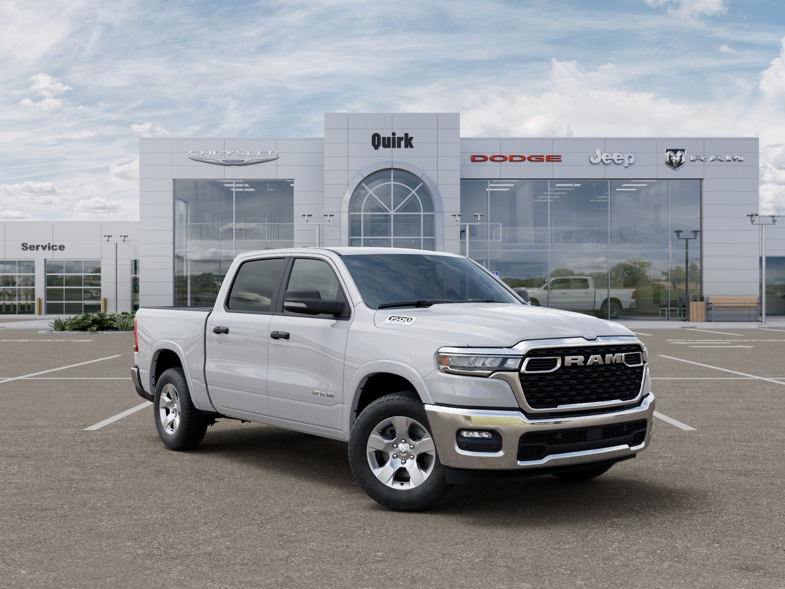 New 2026 Bright White Clearcoat Ram Big Horn image 31