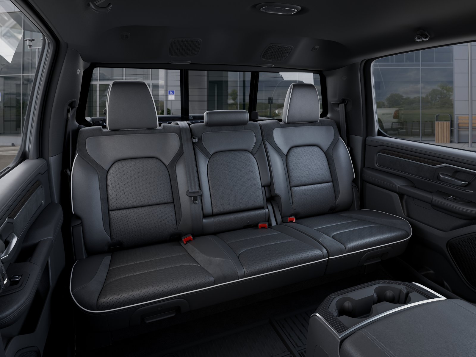 New 2026 Diamond Black Crystal Pearl-Coat Exterior Paint RAM RAM 1500 LARAMIE CREW CAB 4X4 image 115