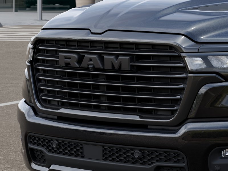 New 2026 Diamond Black Crystal Pearl-Coat Exterior Paint RAM RAM 1500 LARAMIE CREW CAB 4X4 image 111