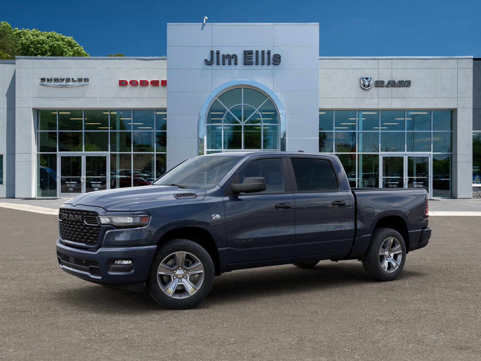 New 2026 Forged Blue Metallic Exterior Paint RAM Tradesman image 28