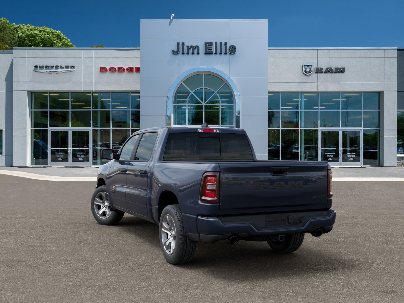 New 2026 Forged Blue Metallic Exterior Paint RAM Tradesman image 29