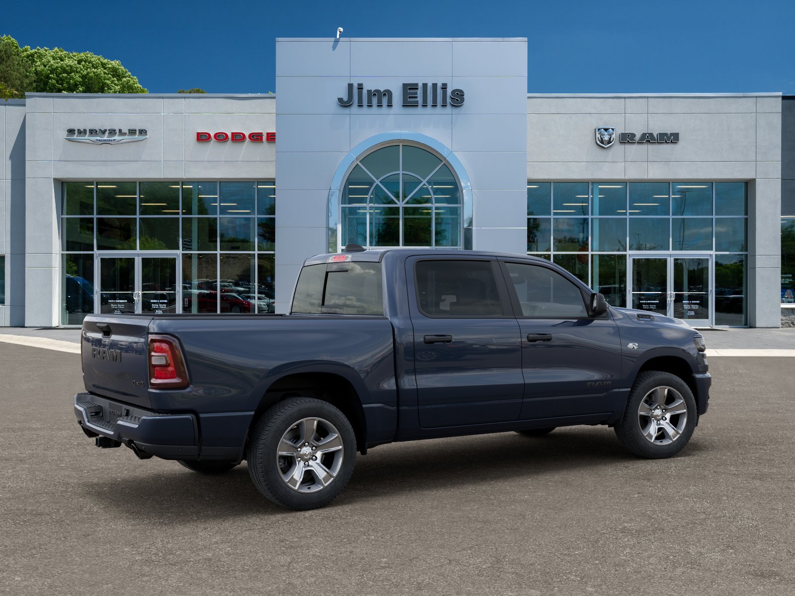 New 2026 Forged Blue Metallic Exterior Paint RAM Tradesman image 30