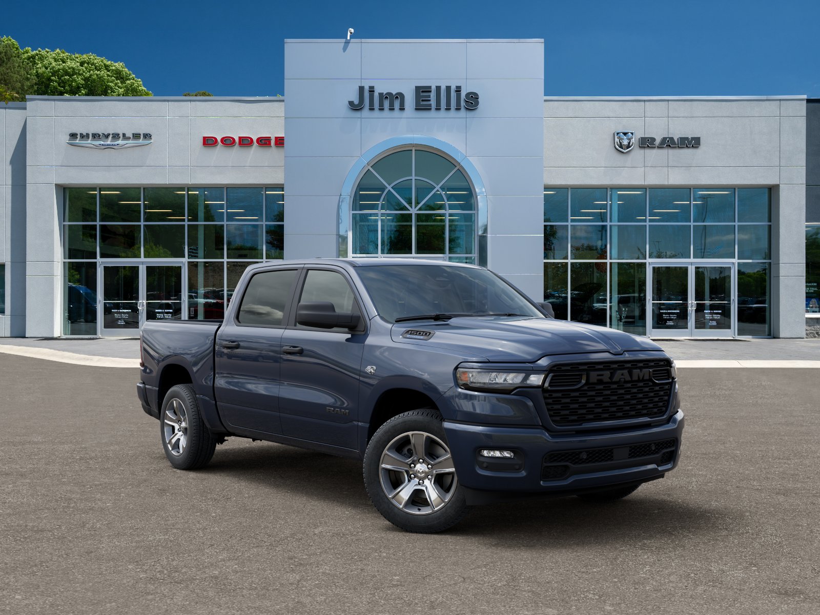 New 2026 Forged Blue Metallic Exterior Paint RAM Tradesman image 31