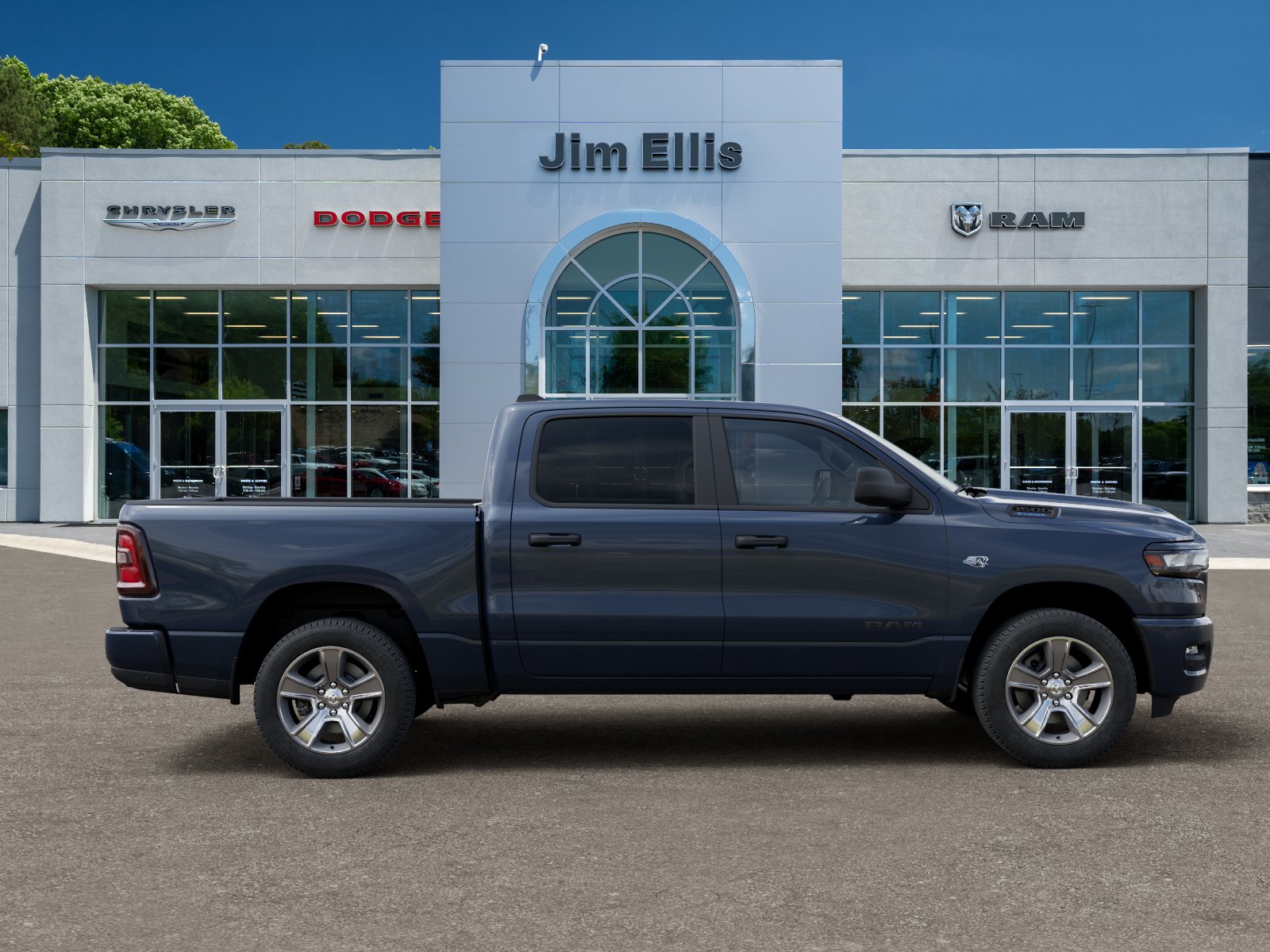 New 2026 Forged Blue Metallic Exterior Paint RAM Tradesman image 47