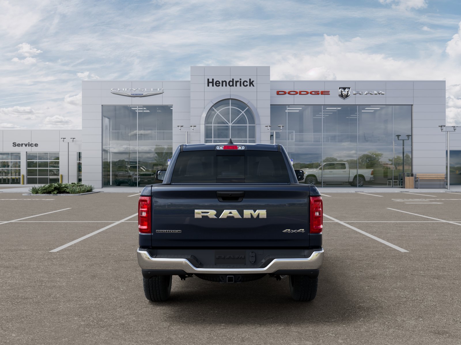 New 2026 Forged Blue Metallic Exterior Paint RAM Big Horn image 40