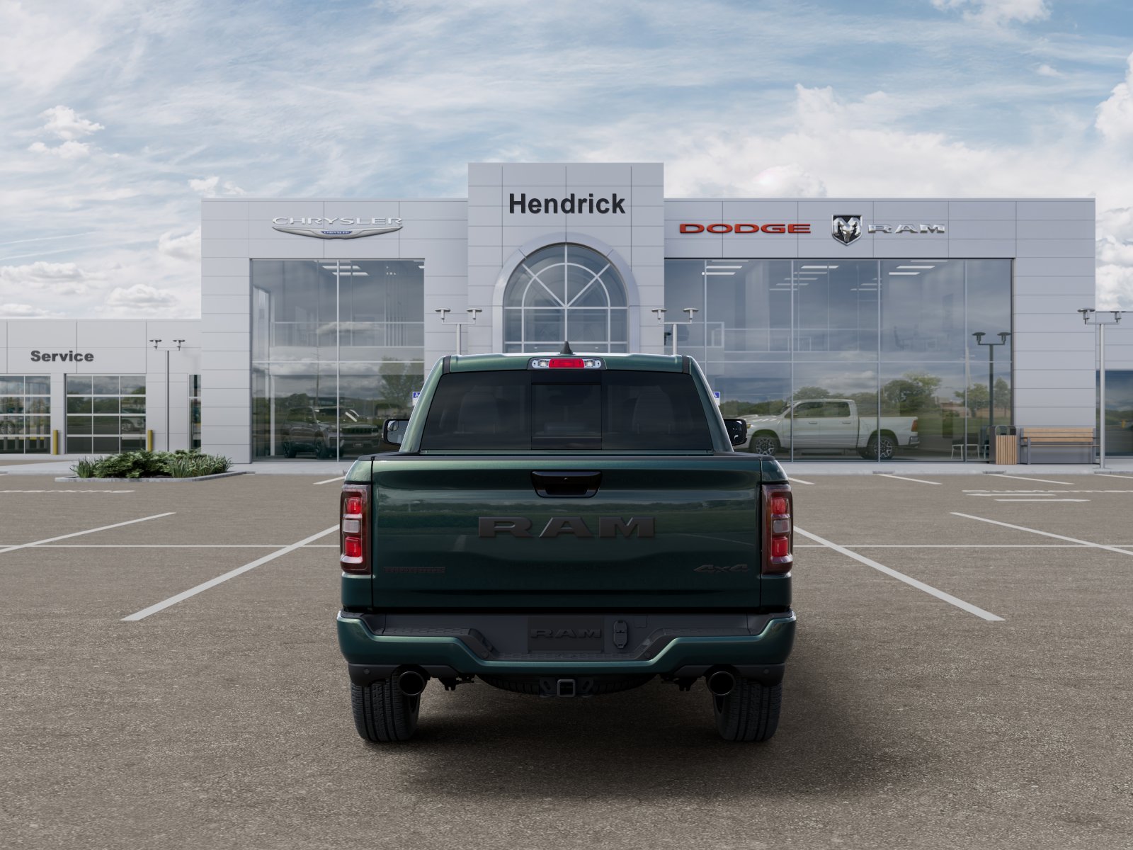 New 2026 Serrano-Green Metallic Exterior Paint RAM Big Horn image 33
