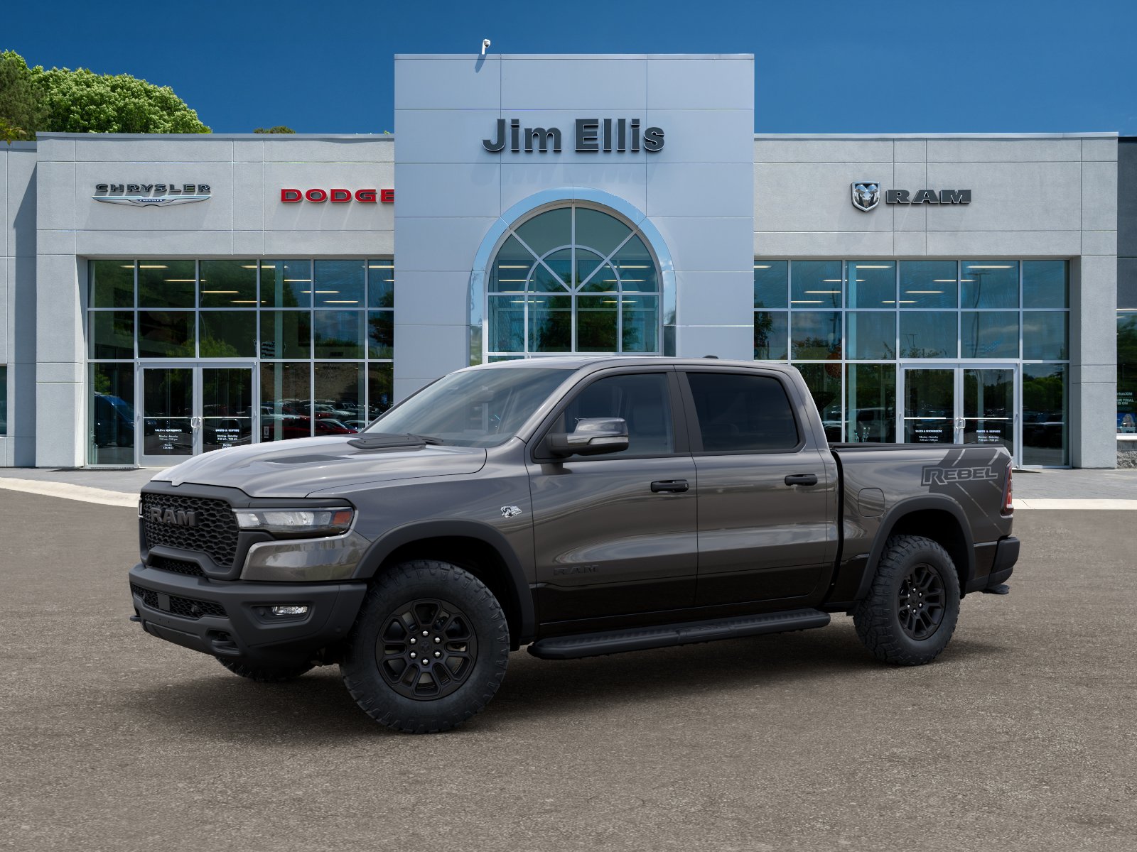 New 2026 Granite Crystal Metallic Clear-Coat Exterior Paint RAM Rebel image 28