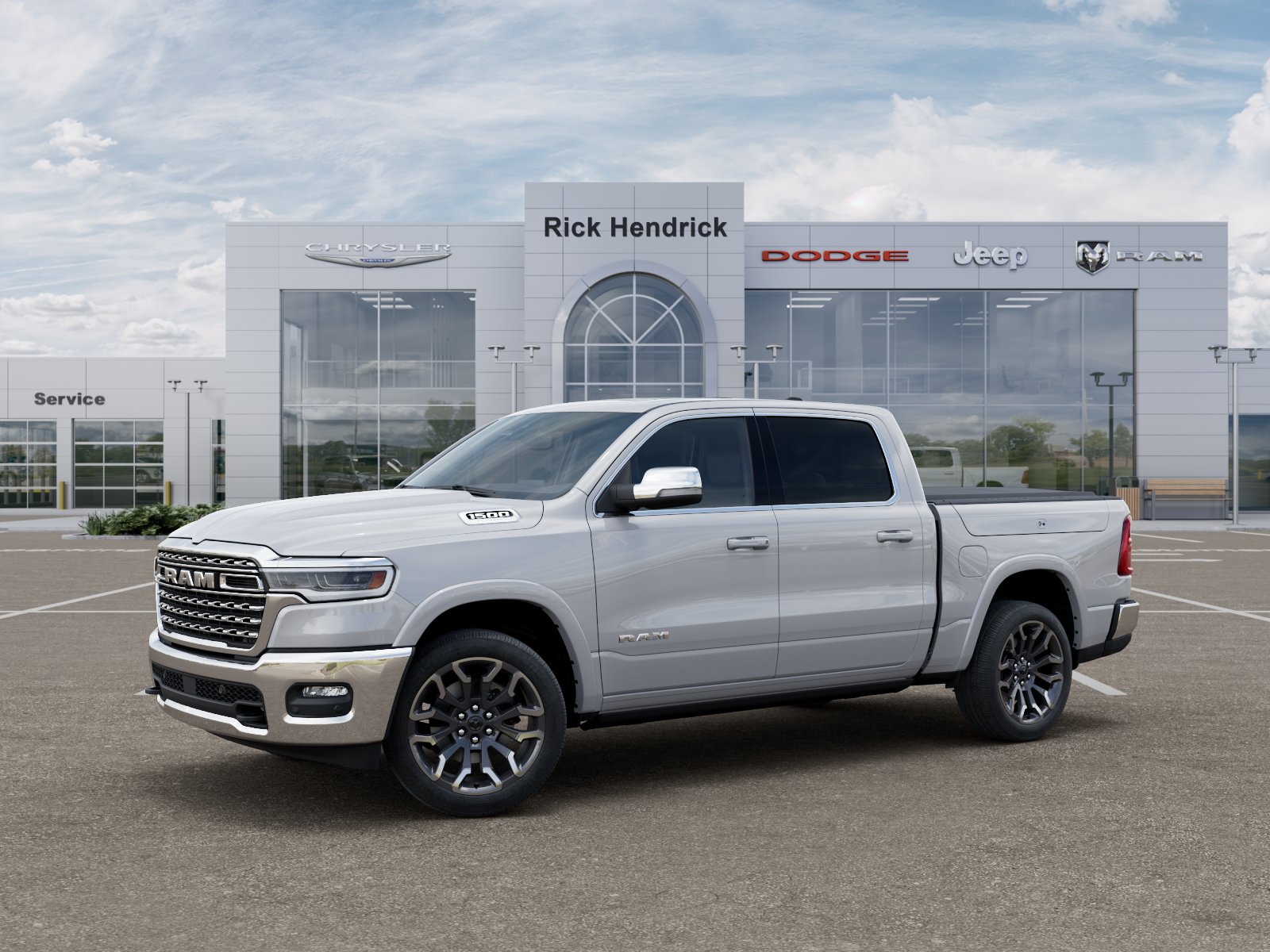 New 2026 Ivory White Tri-Coat Pearl-Coat Exterior Paint RAM Longhorn image 39