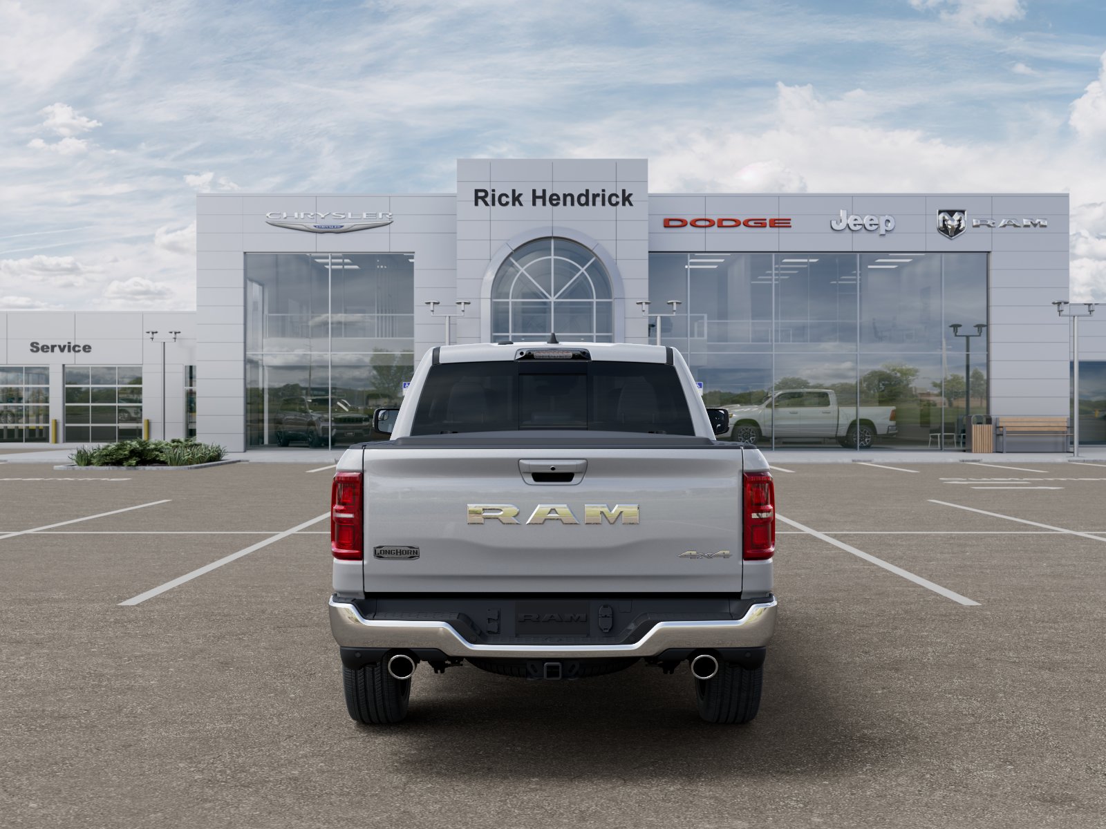 New 2026 Ivory White Tri-Coat Pearl-Coat Exterior Paint RAM Longhorn image 43