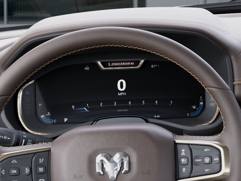 New 2026 Ivory White Tri-Coat Pearl-Coat Exterior Paint RAM Longhorn image 53