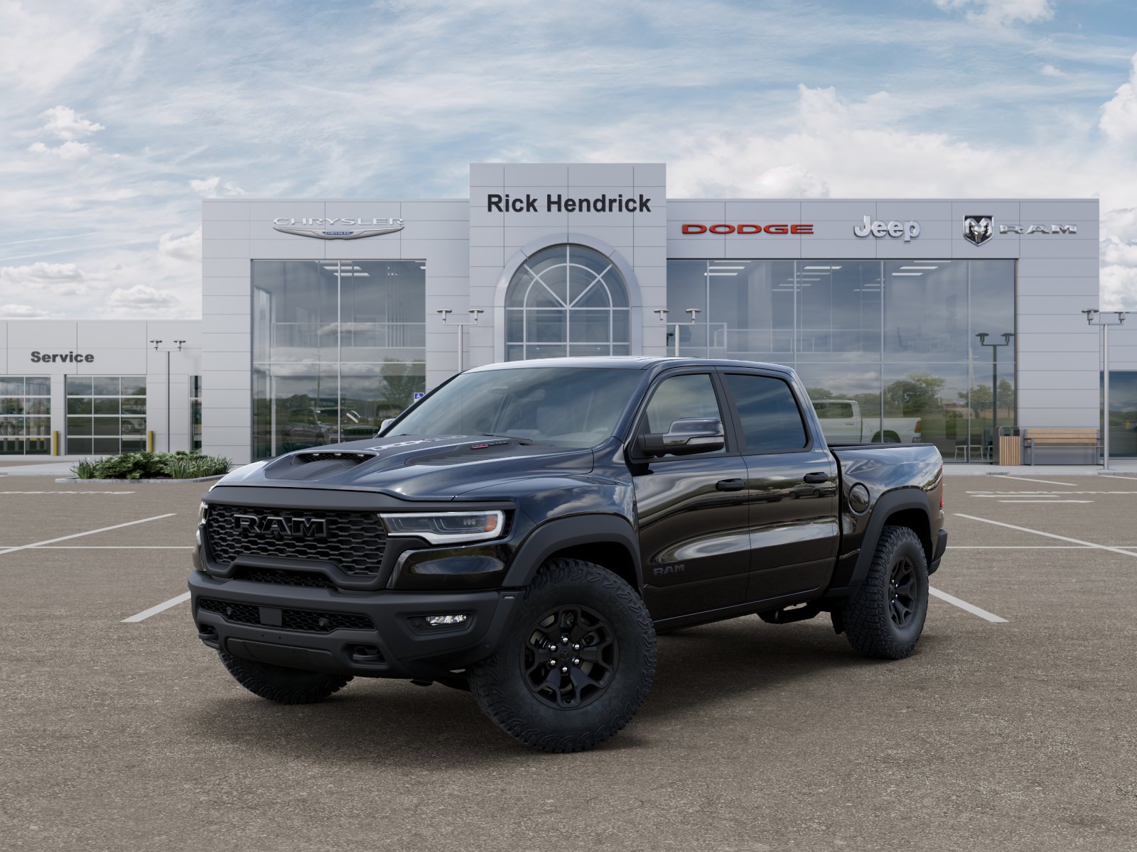 New 2026 Diamond Black Crystal Pearl-Coat Exterior Paint RAM RHO image 38