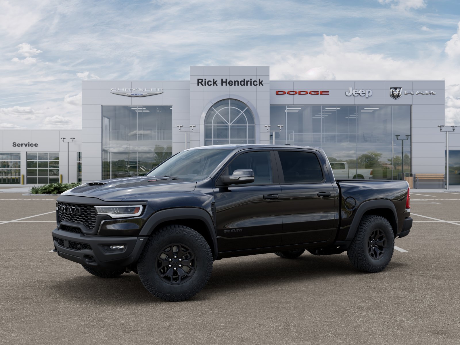 New 2026 Diamond Black Crystal Pearl-Coat Exterior Paint RAM RHO image 39
