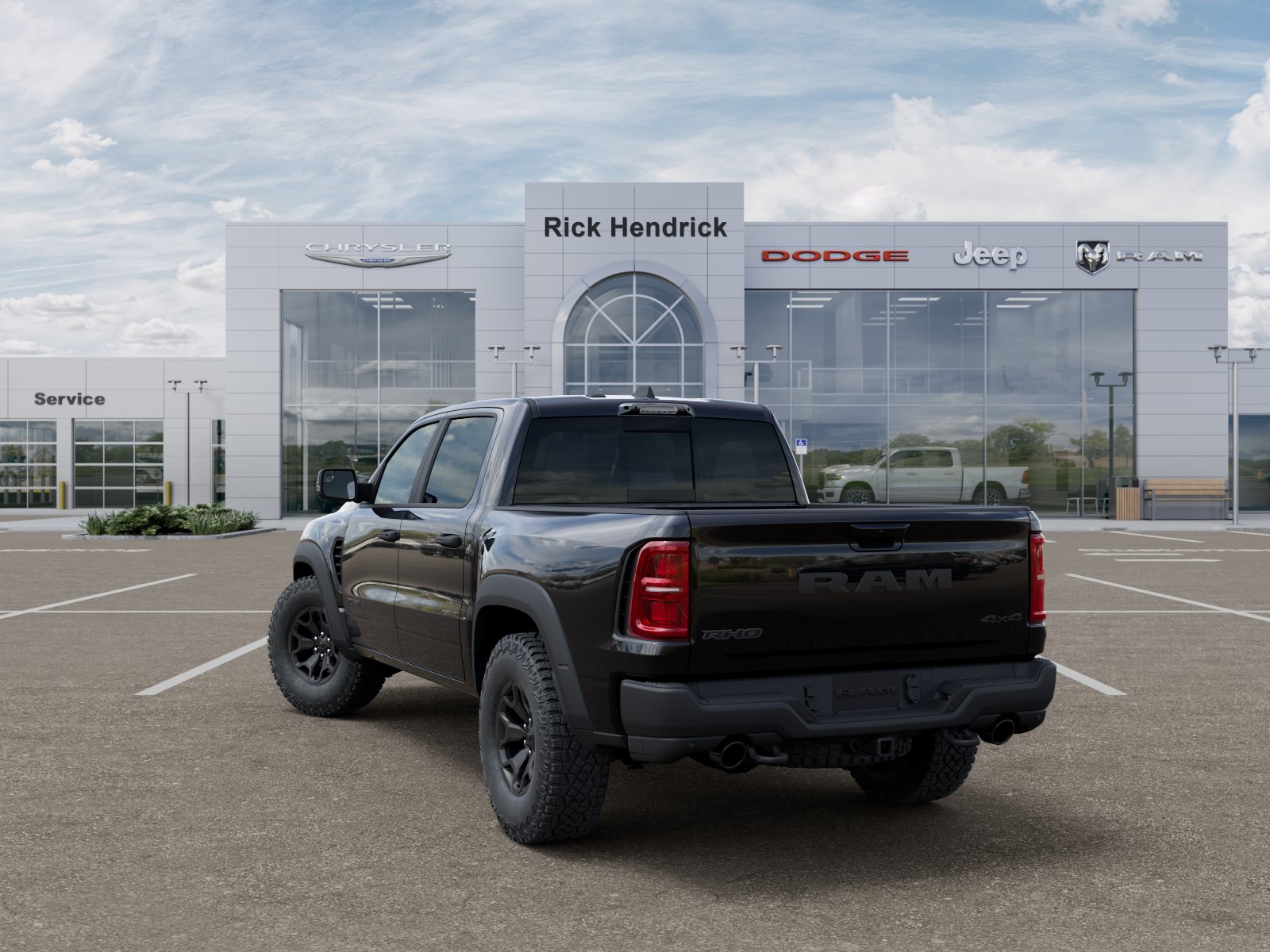 New 2026 Diamond Black Crystal Pearl-Coat Exterior Paint RAM RHO image 40