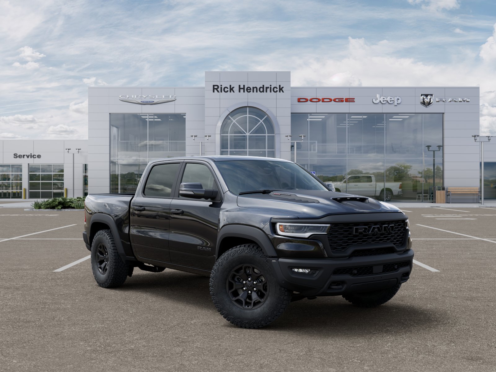 New 2026 Diamond Black Crystal Pearl-Coat Exterior Paint RAM RHO image 37