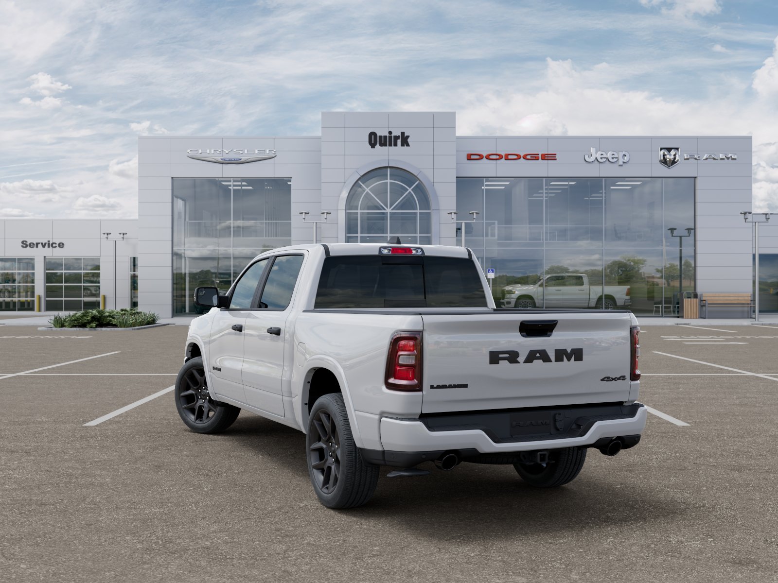 New 2026 Bright White Clearcoat Ram Laramie image 29