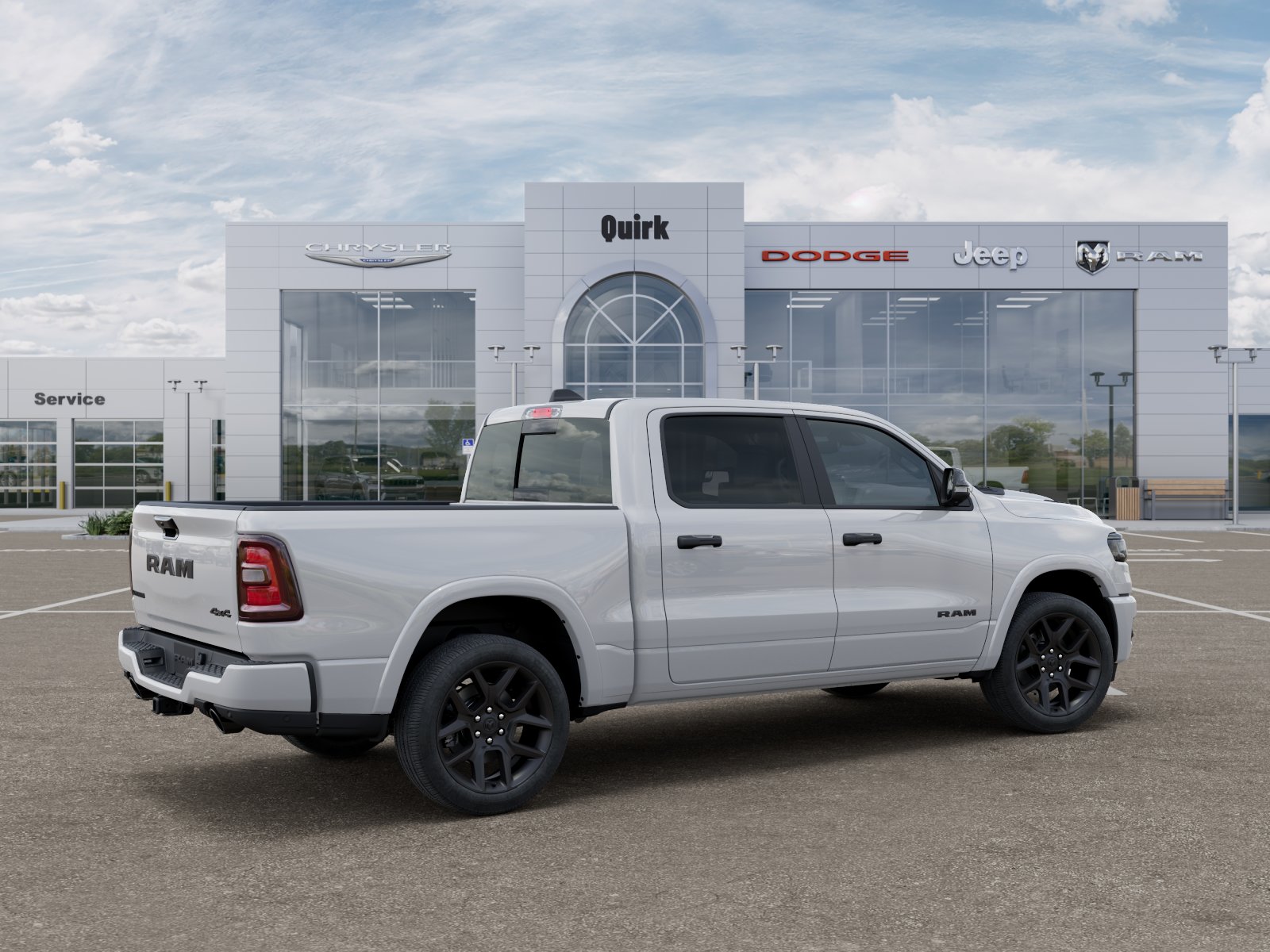 New 2026 Bright White Clearcoat Ram Laramie image 30
