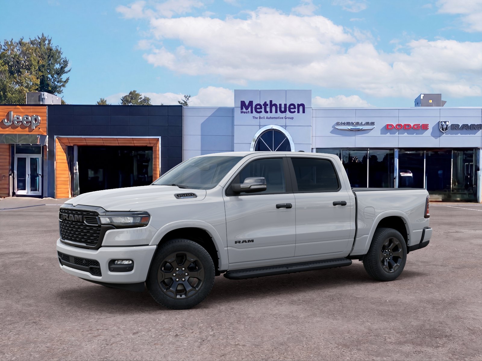 New 2026 Bright White Clear-Coat Exterior Paint RAM Big Horn image 28