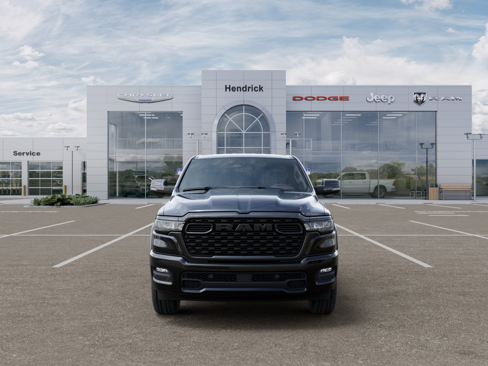 New 2026 Diamond Black Crystal Pearlcoat RAM Big Horn image 42