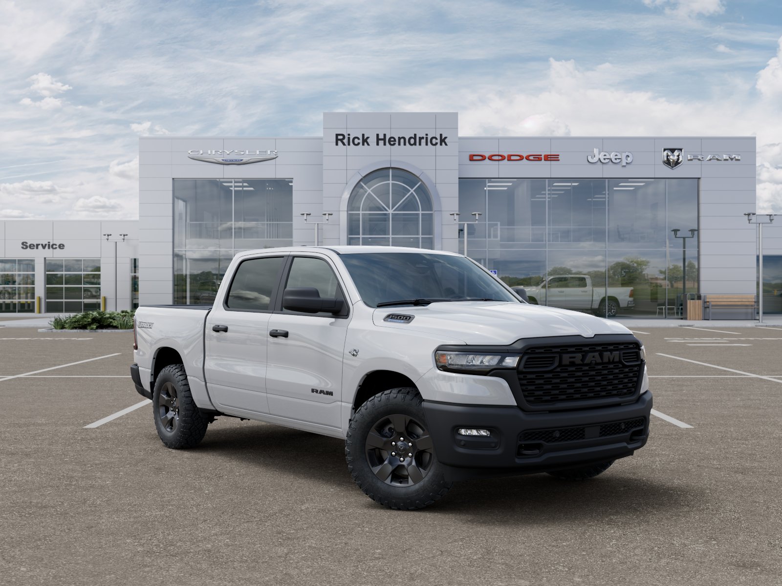 New 2026 Bright White Clear-Coat Exterior Paint RAM Warlock image 5
