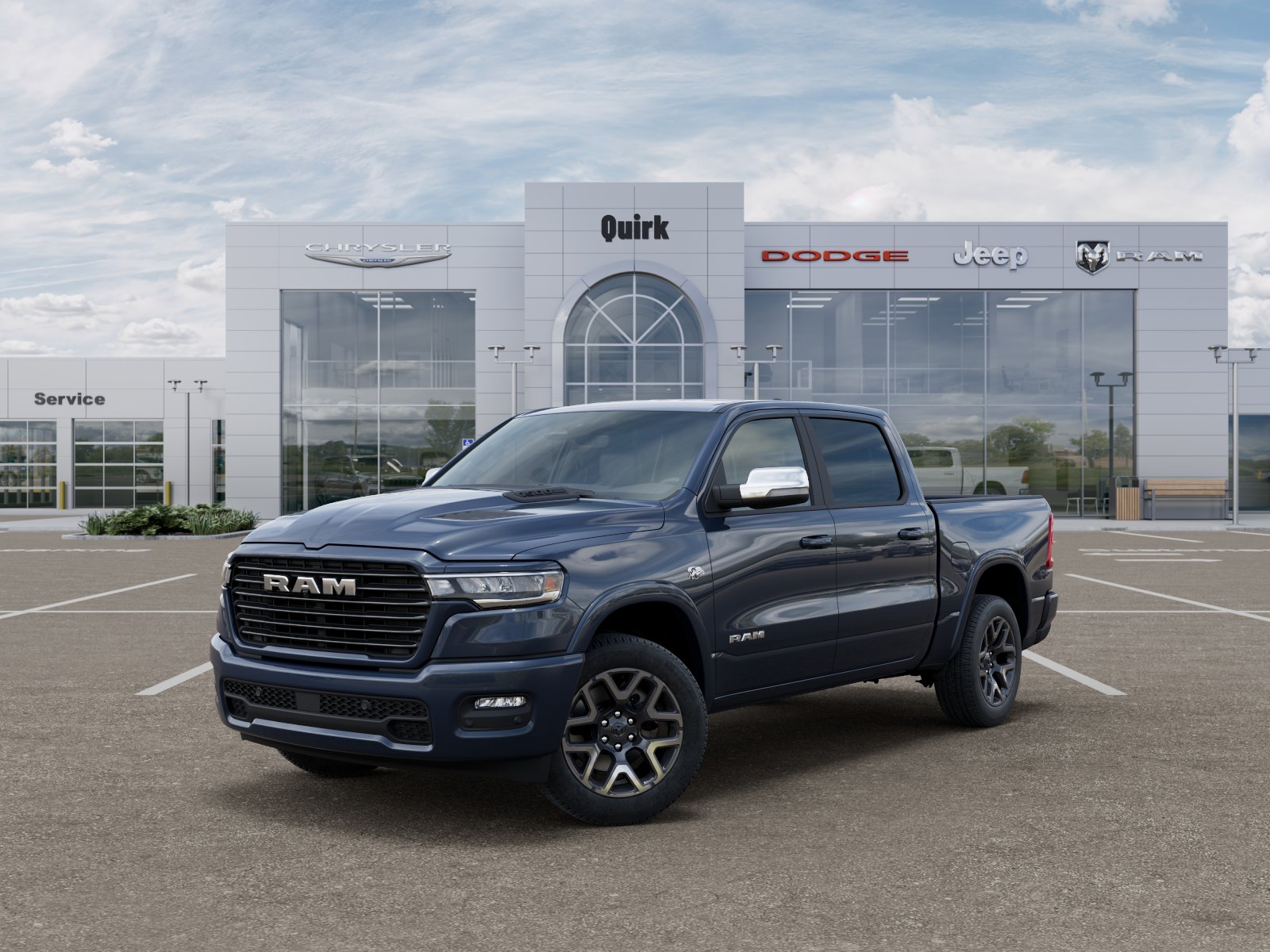 New 2026 Forged Blue Metallic Ram Laramie image 12