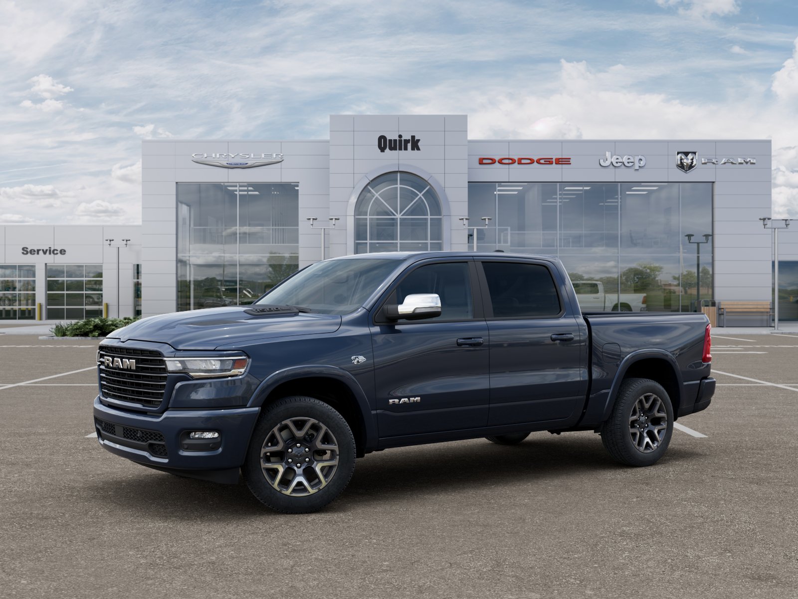 New 2026 Forged Blue Metallic Ram Laramie image 13