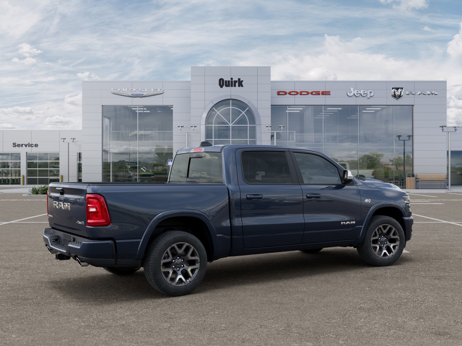 New 2026 Forged Blue Metallic Ram Laramie image 15