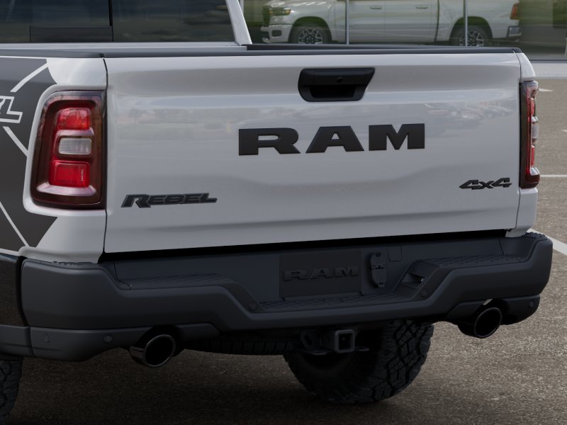 New 2026 Bright White Clear-Coat Exterior Paint RAM Rebel image 48