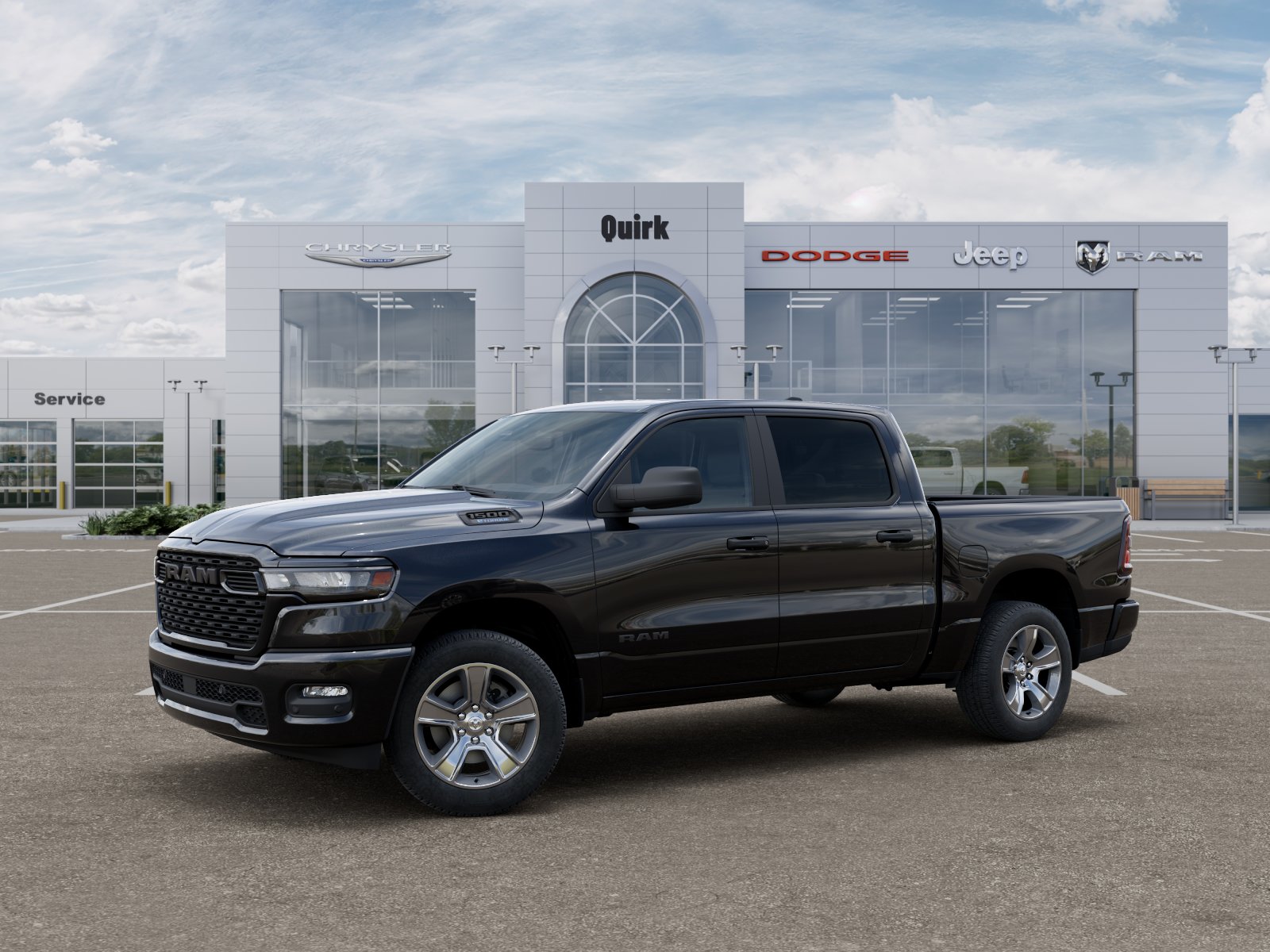 New 2026 Diamond Black Crystal Pearlcoat Ram Express image 28