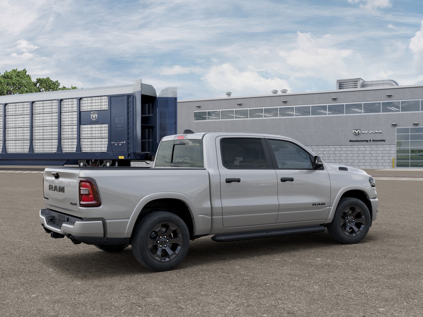 New 2026 Silver Zynith Exterior Paint RAM Big Horn image 2