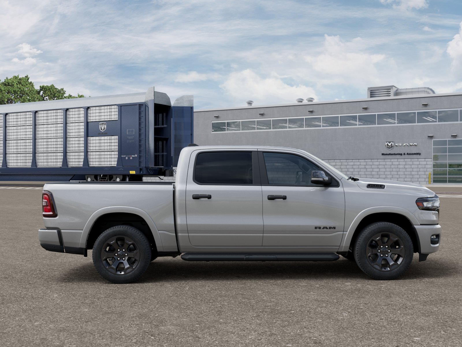 New 2026 Silver Zynith Exterior Paint RAM Big Horn image 12