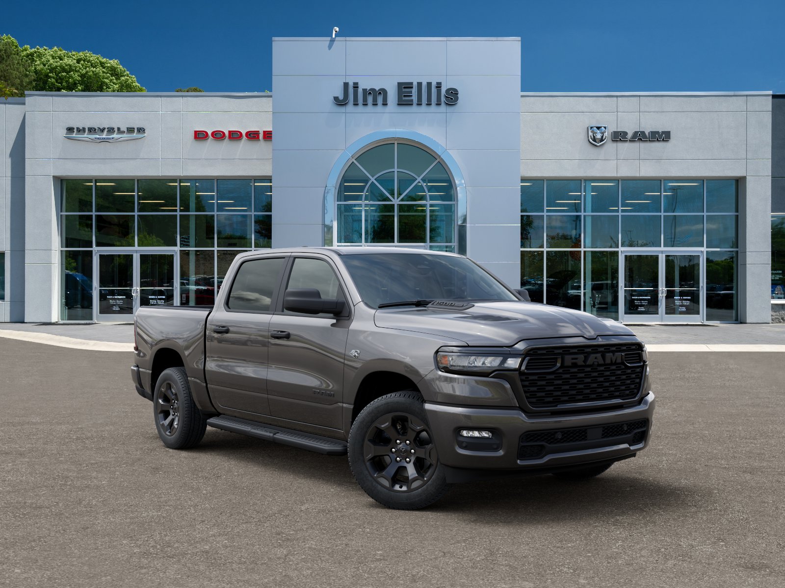 New 2026 Granite Crystal Metallic Clear-Coat Exterior Paint RAM Tradesman image 31