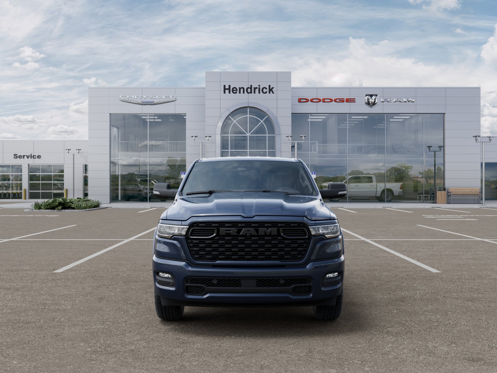 New 2026 Forged Blue Metallic Exterior Paint RAM Big Horn image 40