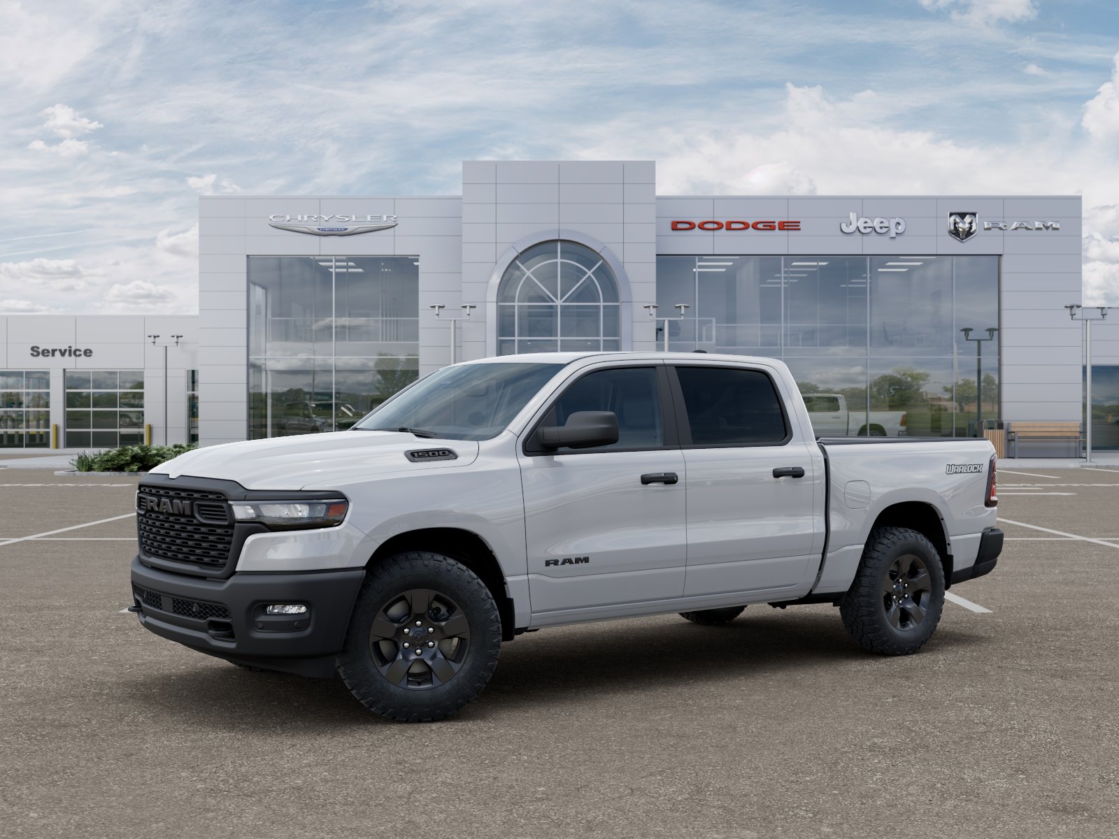 New 2026 Bright White Clear-Coat Exterior Paint RAM Warlock image 28
