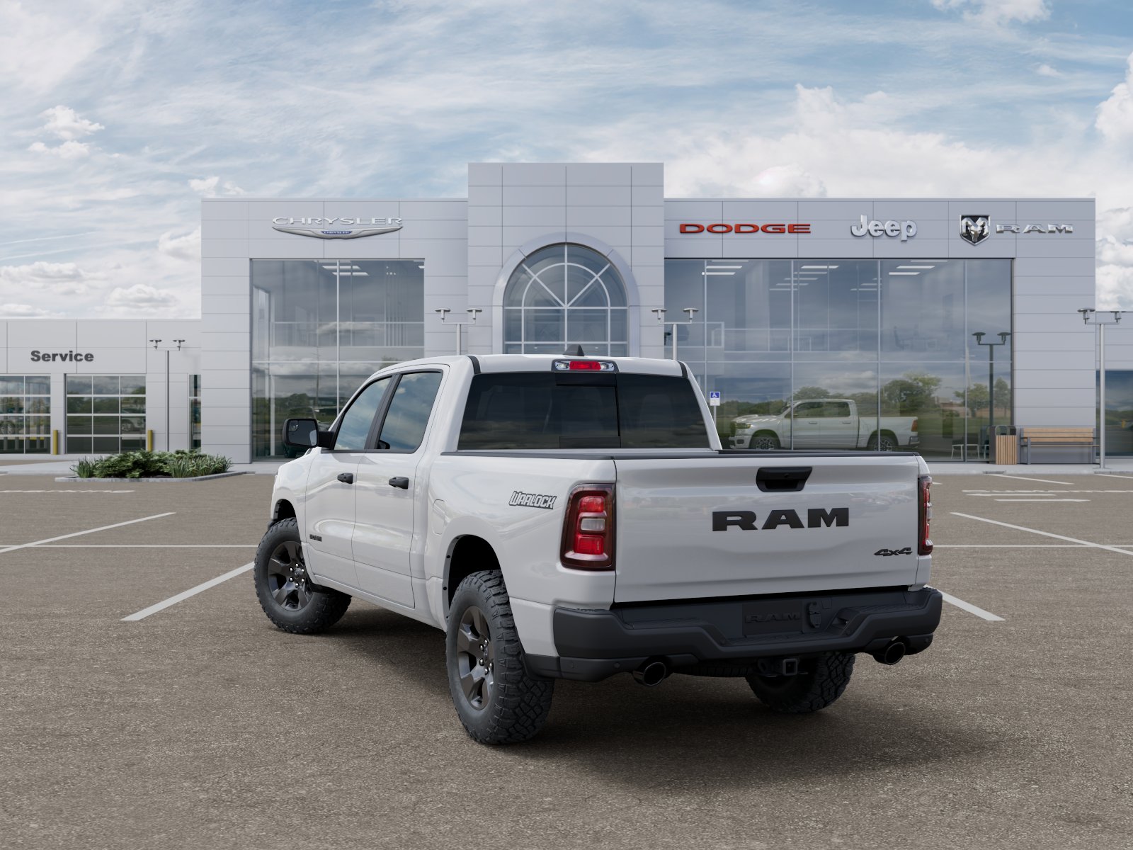 New 2026 Bright White Clear-Coat Exterior Paint RAM Warlock image 29