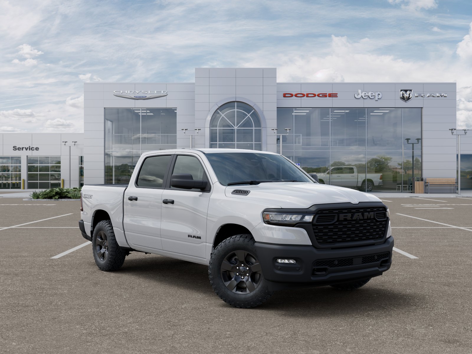New 2026 Bright White Clear-Coat Exterior Paint RAM Warlock image 31