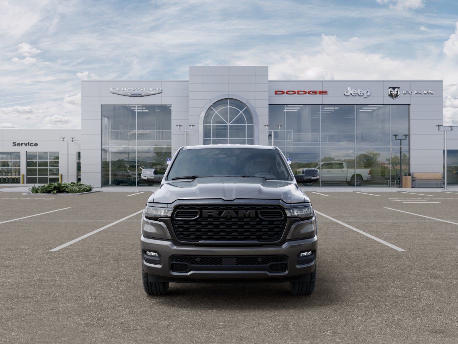 New 2026 Granite Crystal Metallic Clearcoat RAM Big Horn image 32