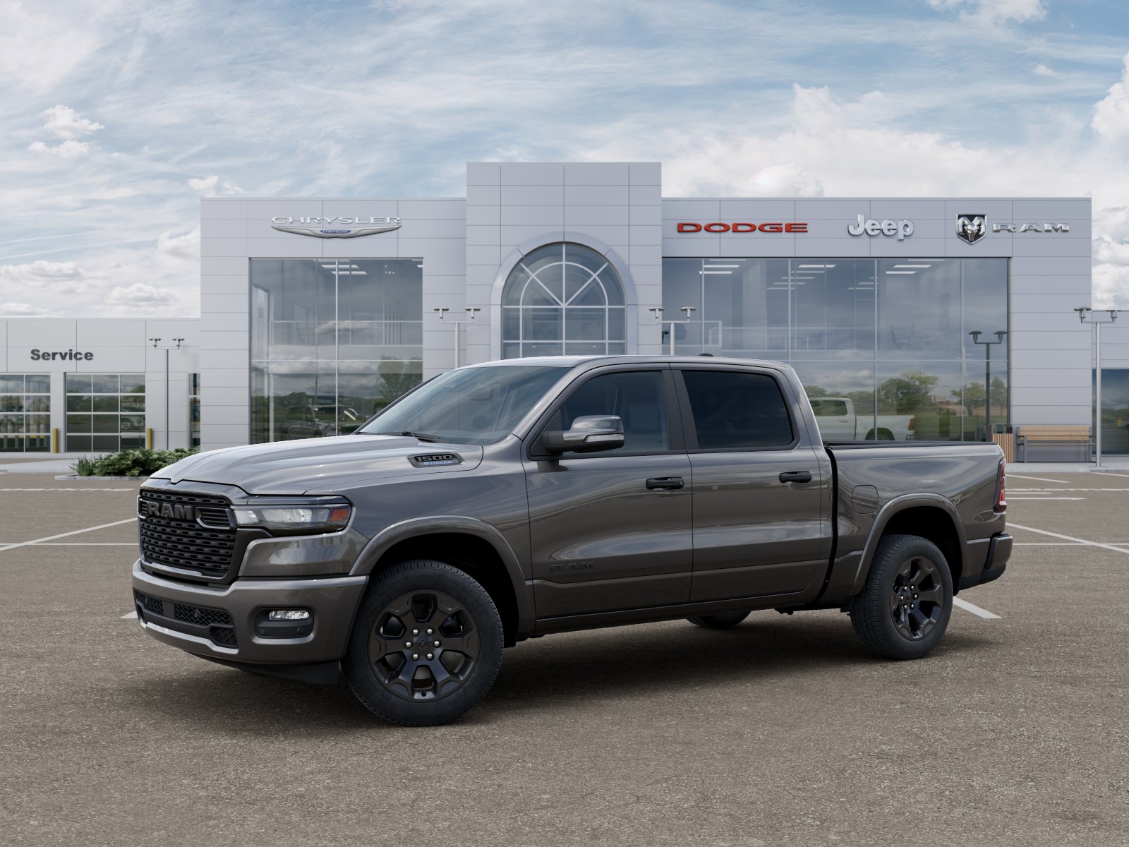 New 2026 Granite Crystal Metallic Clearcoat RAM Big Horn image 28