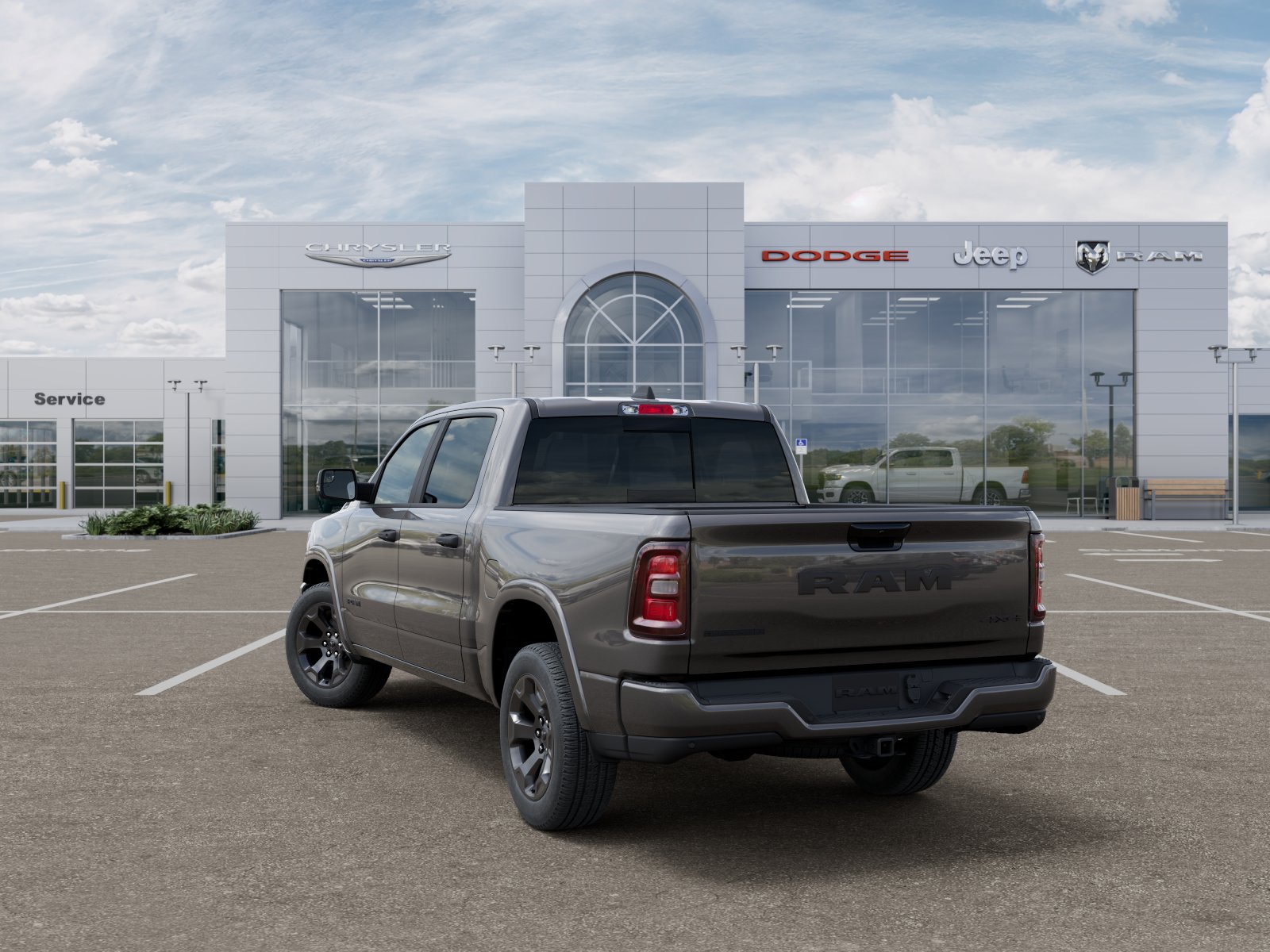 New 2026 Granite Crystal Metallic Clearcoat RAM Big Horn image 29