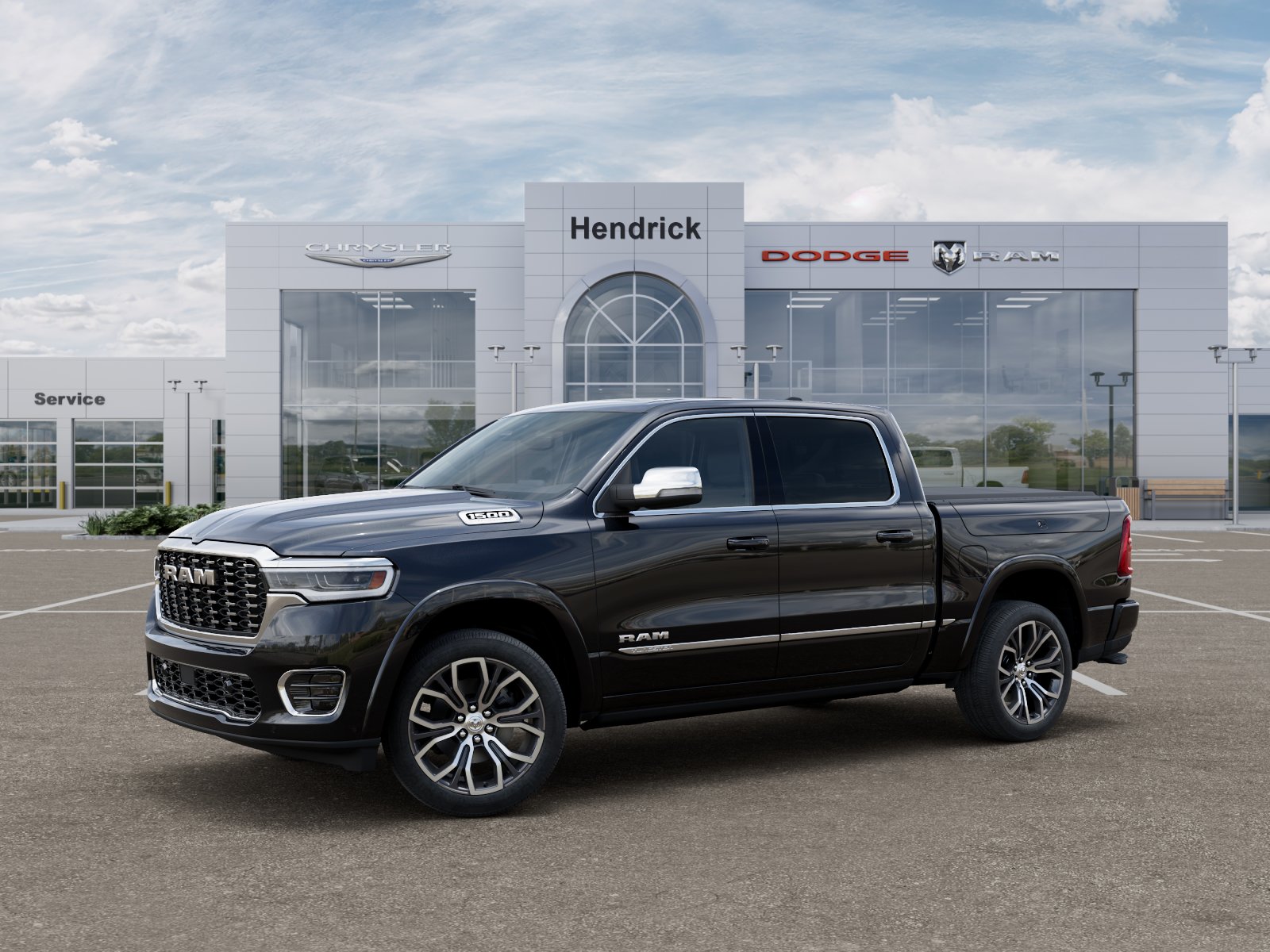 New 2026 Diamond Black Crystal Pearl-Coat Exterior Paint RAM Tungsten image 40