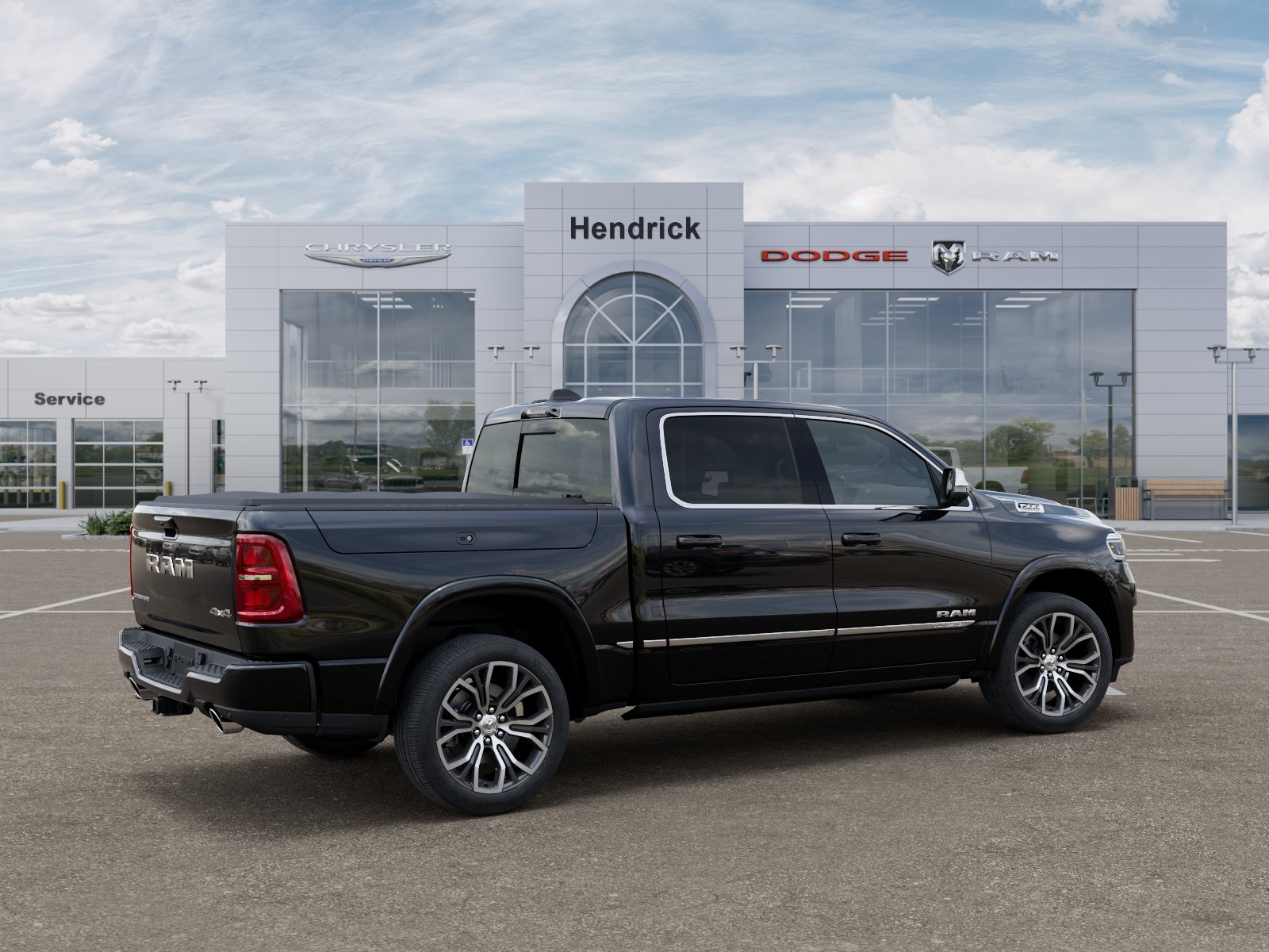 New 2026 Diamond Black Crystal Pearl-Coat Exterior Paint RAM Tungsten image 42